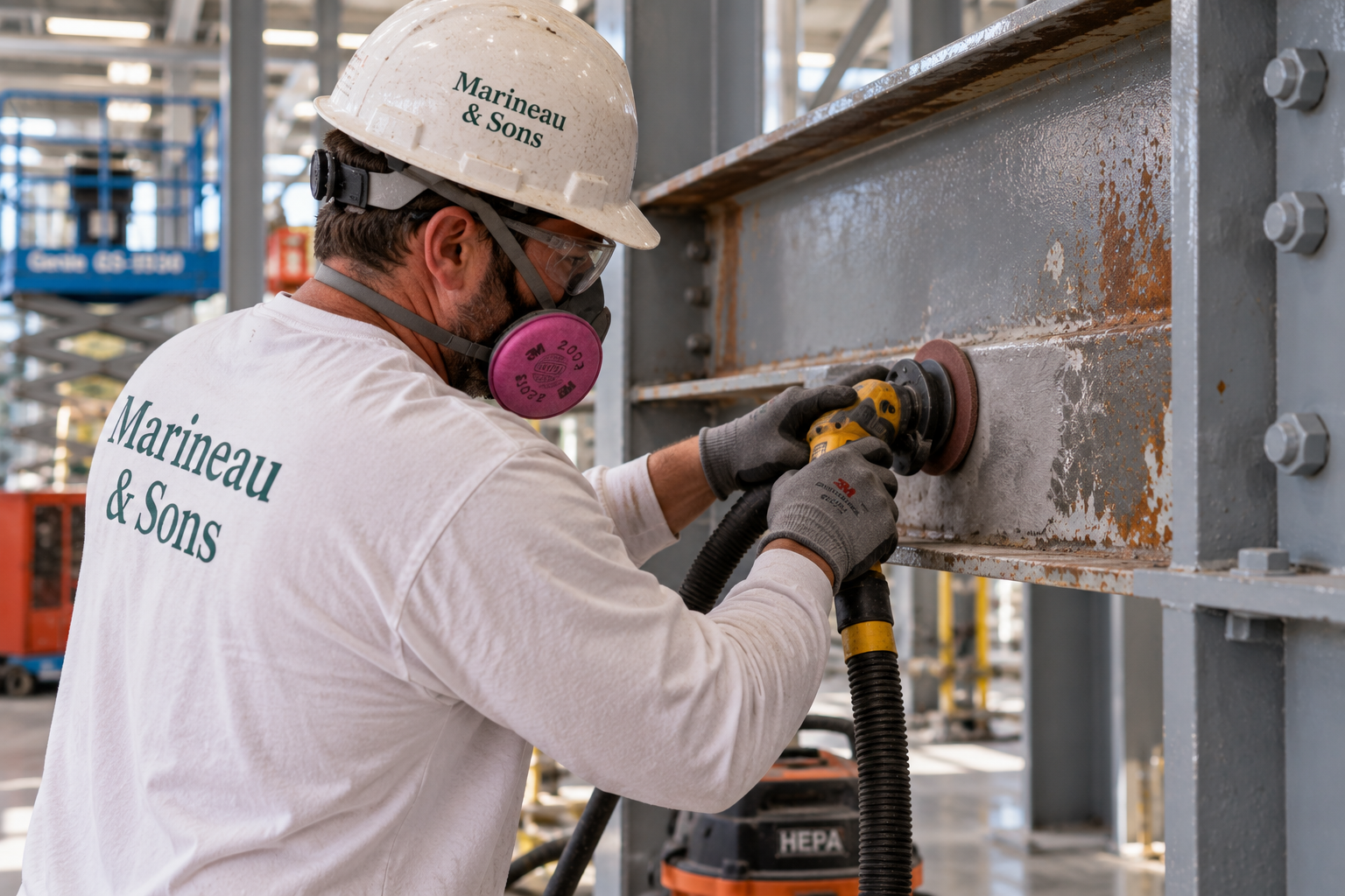 Industrial sanding